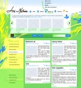 "Live in Nature" web-design